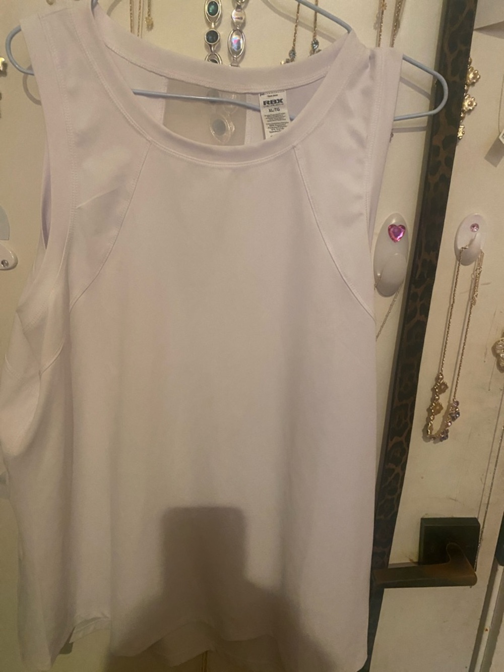 White tank top